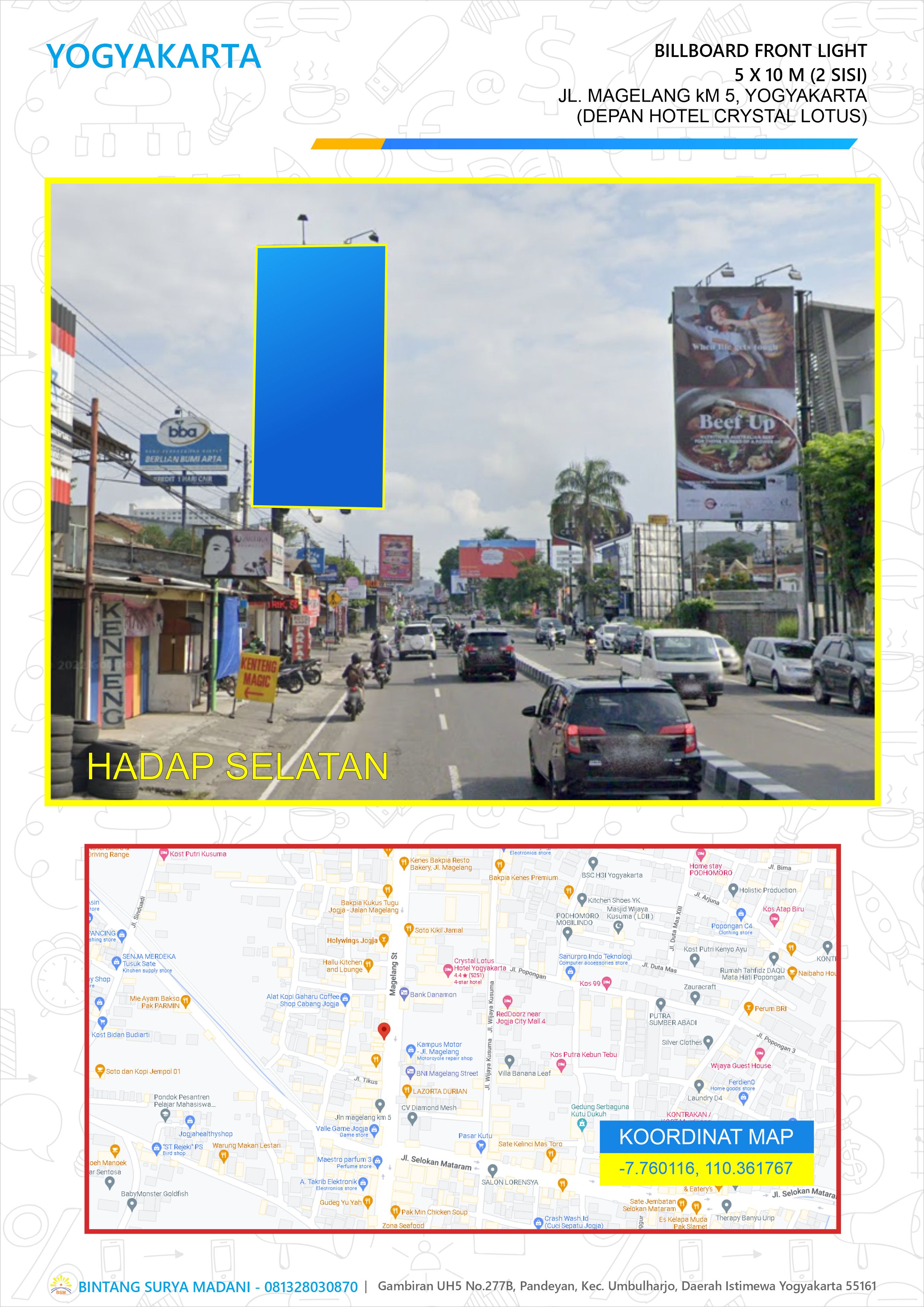 Jl. Magelang KM 5, Yogyakarta